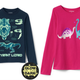 Dinosaur shirts for boys and girls — aggressive anatomy vs. dinosaurs in love (Source: Angela Nickerson via Medium)